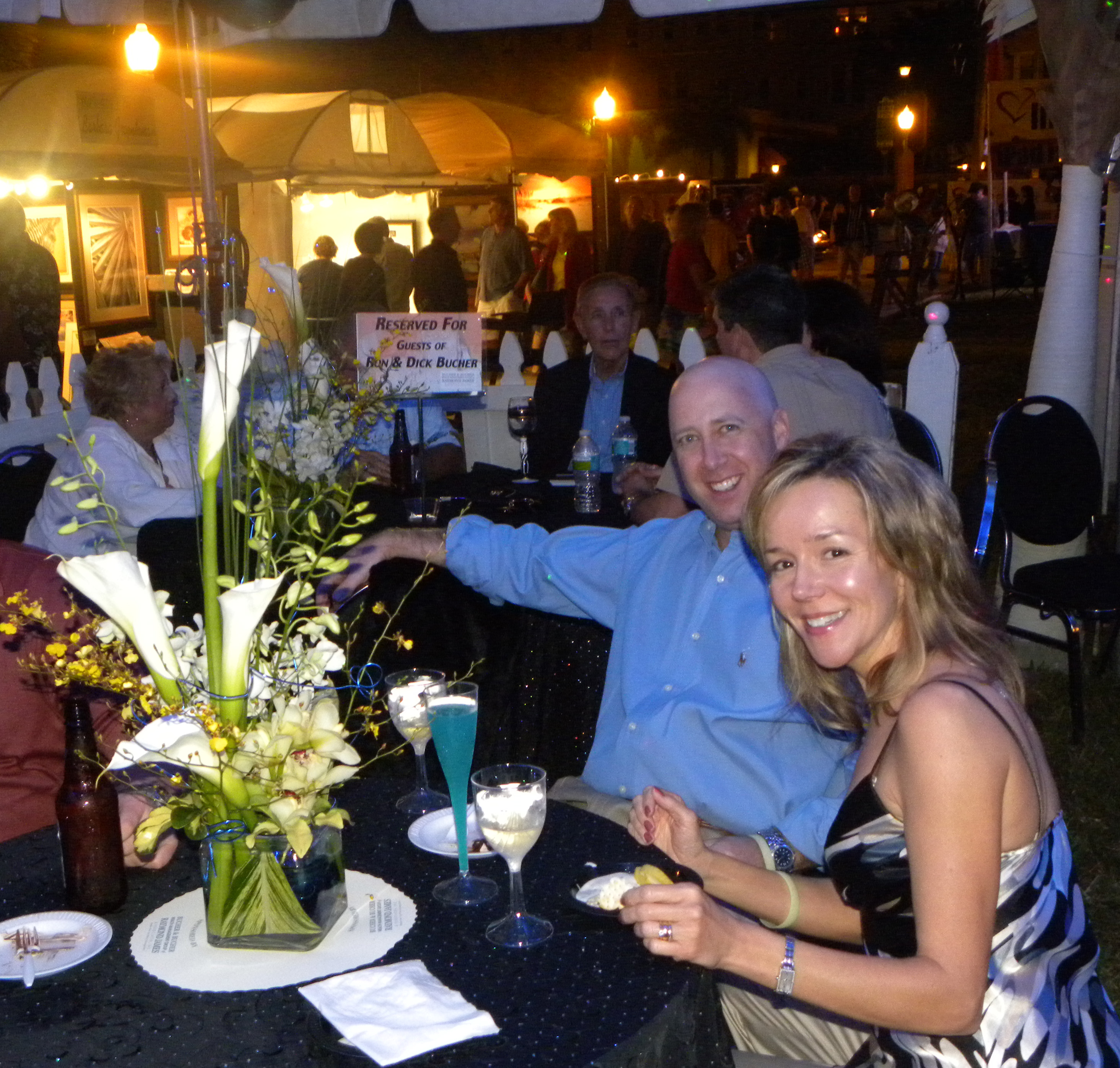 VIP Tent Opening Night